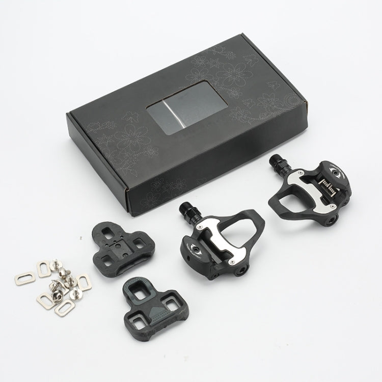 racework pedal RACEWORK 01455 Road Bike Self-locking Pedals(Black)