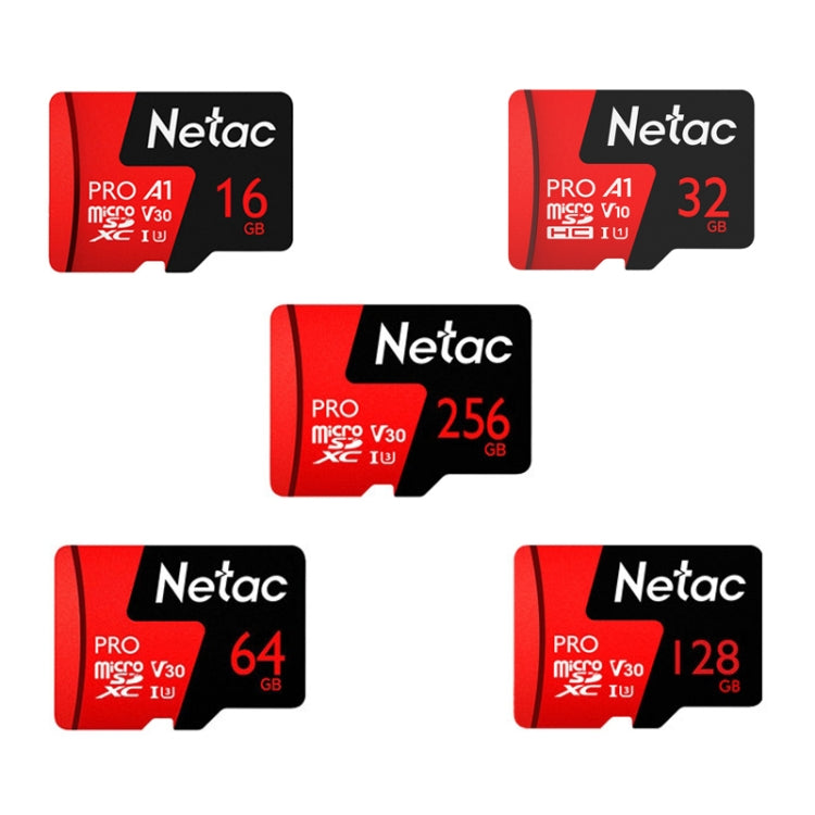 Netac Driving Recorder Surveillance Camera Mobile Phone Memory Card, 32GB, 64GB, 128GB
