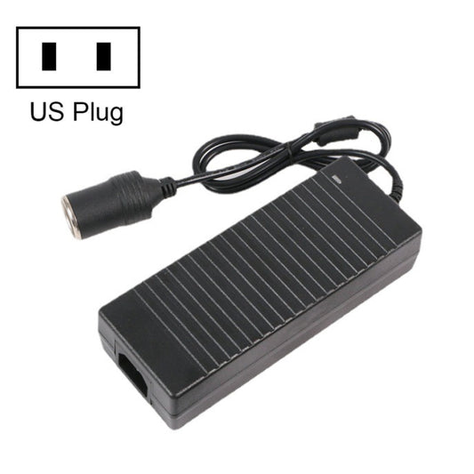 Convertidor de corriente de 220 V a 12 V, adaptador de corriente de coche a hogar de 10 A y 15 A. Tipo de enchufe: EE. UU., UE y Reino Unido de 15 A.