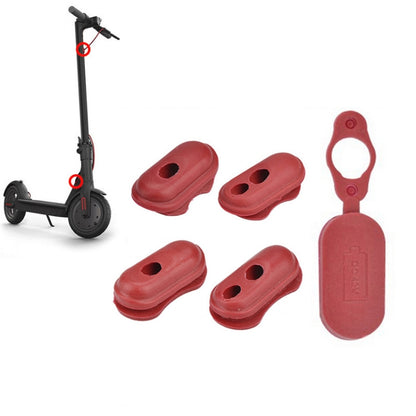 Cache de port de charge, bouchon en silicone pour trottinette Xiaomi M365, 5 en 1, 4 en 1
