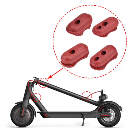 Cache de port de charge, bouchon en silicone pour trottinette Xiaomi M365, 5 en 1, 4 en 1