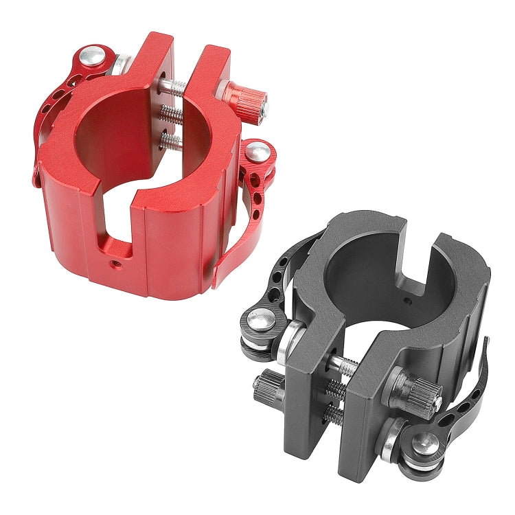 Folding Clamp For ZERO 8X 10X 11X SPEEDUAL Dualtron DT3 Thunder Electric Scooter, Without Pad Red, With Pad Red, Without Pad  Black, With Pad Black