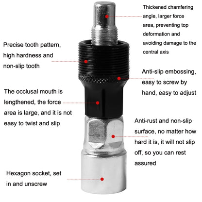 Bicycle Maintenance Tool Set, Tool + 20 Teeth + 35 Grams, Tool + 20 Teeth + 35 Grams + Interceptor, Tool + Interceptor + 35 Grams + Mid -Axis Sleeve, Interceptor + 20 Teeth + 35 Grams, Tool + 20 Teeth + 35 Grams + Wrench                                ...