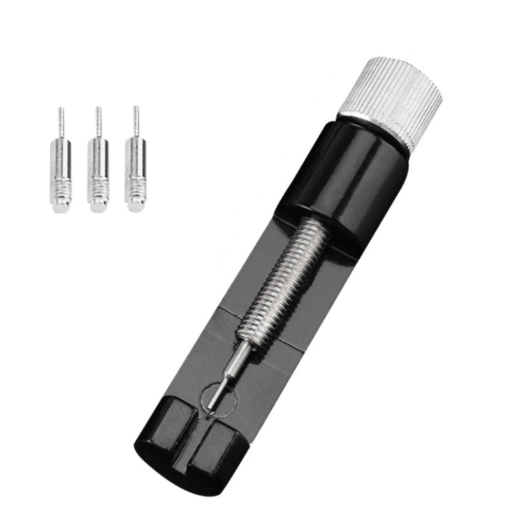 Adjustable Watch Strip Removal Metal Strap Bracelet Link Pin Repair Tool, Golden, Black