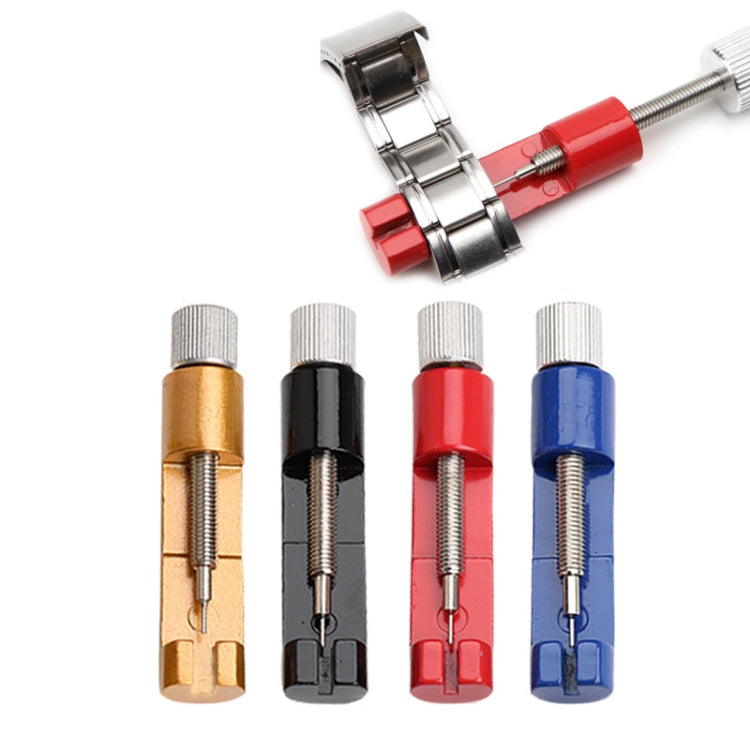 Adjustable Watch Strip Removal Metal Strap Bracelet Link Pin Repair Tool, Golden, Black