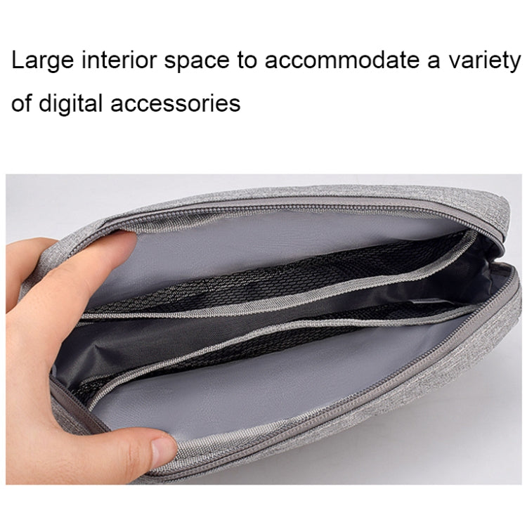 DY01 Digital Accessories Storage Bag, Spec:, Small (Maid Gray), Small (Beauty Pink), Small (Mysterious Black), Small (Sky Blue), Small (Navy Blue), Small (Dark Gray), Large (Maid Gray), Large (Beauty Pink), Large (Mysterious Black), Large (Navy Blue)  ...