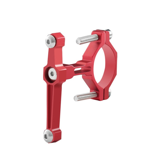 Porte-bidon de vélo en alliage d'aluminium, siège de conversion réglable, rouge, argent, noir