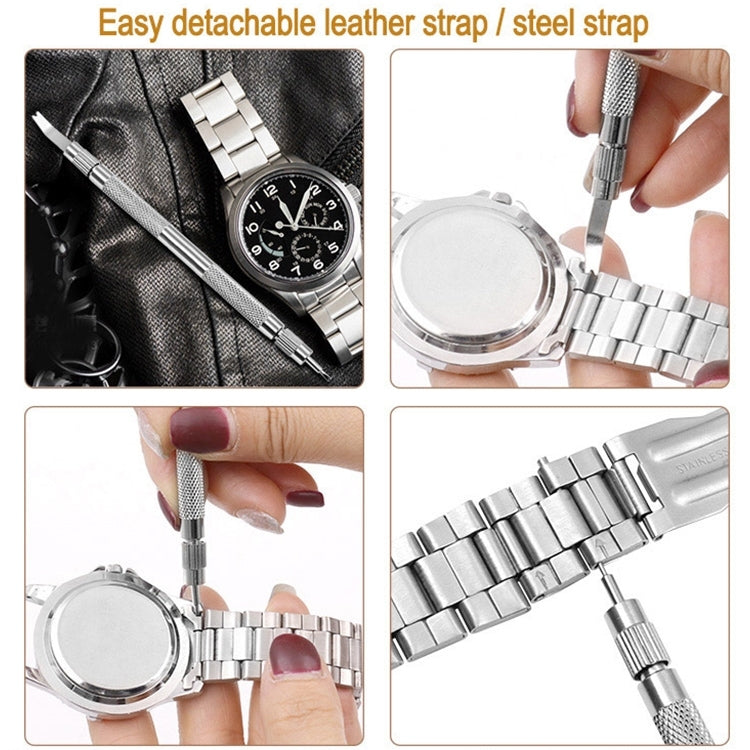 Single -headed Watch Repair Tool Ear Batch Replacement Watch Strap Tool, 10 Pair Silver, 10 Pair Golden, 5 PCS Screw Gold, 5 PCS With Scale Blue, With Scale Golden, 5 PCS With Scale  Black, With Packaging  A, With Packaging B, 10 PCS Single -headed    ...