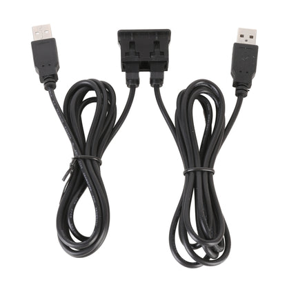 Car Universal Modification Type-C+USB Interface Charging Use Seat, Type-C+USB