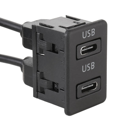 Car Universal Modification Dual Type-C Interface, Type-C+Type-C