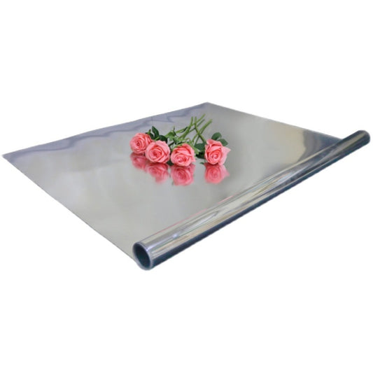 Photo Papier de Fond de Photographie Papier d'Aluminium Réfléchissant Froissé, Papier Réfléchissant 1x5m