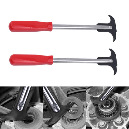 2 PCS Oil Seal Disassembly Tool Double Head Oil Seal Wrench Puller, 2 PCS Red