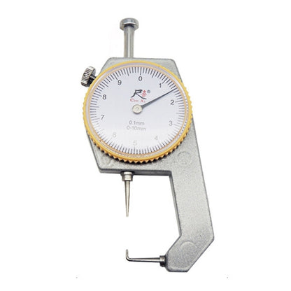 CHIXI Handheld Thickness Gauge Paper Thickness Gauge, Ordinary  0-10mm Flat Head, Mid-range  0-10mm Pointed Head, Mid-range  0-10mm Flat Head, Mid-range 0-10mm Curved Point