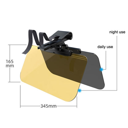 SHUNWEI Car Anti High Beam Visor Night Vision Glasses, Style:, Day and Night Use, Large Daily Use, Medium Daily Use