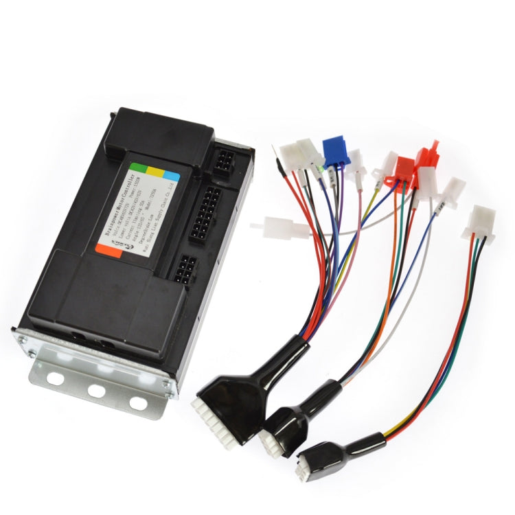 Contrôleur de véhicule électrique à onde sinusoïdale 48V/60V/72V 1500W, contrôleur de vitesse de moteur intelligent divisé