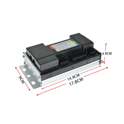 Contrôleur de véhicule électrique à onde sinusoïdale 48V/60V/72V 1500W, contrôleur de vitesse de moteur intelligent divisé