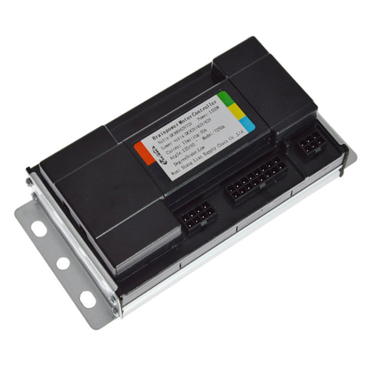 Contrôleur de véhicule électrique à onde sinusoïdale 48V/60V/72V 1500W, contrôleur de vitesse de moteur intelligent divisé