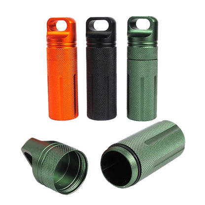 Boîte étanche EDC entièrement scellée en alliage d'aluminium Équipement de survie en plein air