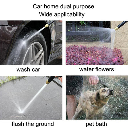 High Pressure Car Wash Hose Telescopic Watering Sprinkler, Style:, H2+3 Connector+5m Tube, H2+3 Connector+10m Tube, H2+3 Connector+10m Tube+Foam Pot, H2+3 Connector+15m Tube, H2+3 Connector+15m Tube+Foam Pot, H2+3 Connector+20m Tube                    ...