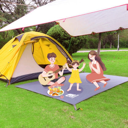 Outdoor Tent Mats Thickened Oxford Cloth Waterproof Picnic Mat, Size:, 90x210cm, 140x210cm, 180x210cm, 210x210cm, 240x210cm