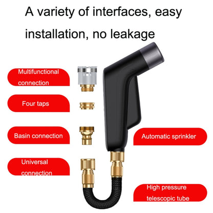 YYS-365 Lave-auto télescopique à haute pression avec tuyau d'eau, Spécification :, Arroseur + tuyau d'eau de 15 m, Arroseur