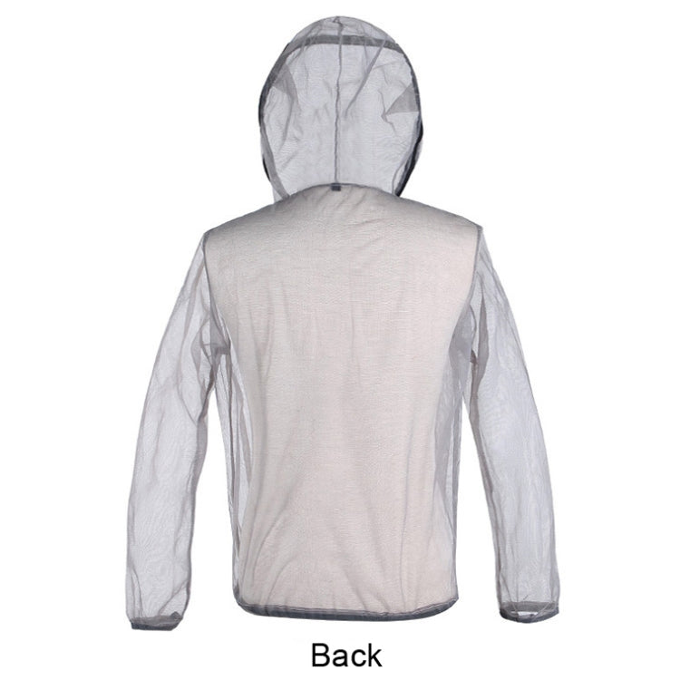 Veste d'expédition "Jungle" respirante et anti-insectes avec capuche et maille anti-morsure, Tailles L, XL, XXL