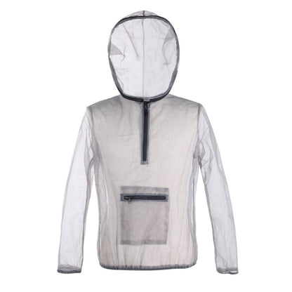 Veste d'expédition "Jungle" respirante et anti-insectes avec capuche et maille anti-morsure, Tailles L, XL, XXL