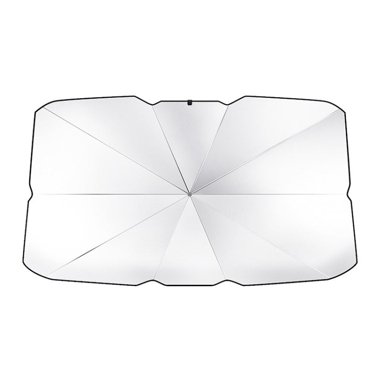 Car Windshield Telescopic Folding Thermal Insulation Parasol, Large, Large+2 PCS Side Sun Block, Small, Open Style Large, Open Style Small, Silver Coated Large, Silver Coated Small