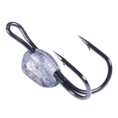 3 PIÈCES HENGJIA SO068 Leurre de pêche sur glace anti-accrochage, hameçon crabe submergé, 8cm 19g 1, 8cm 19g 2, 8cm 19g 3, 10cm 30g Orange, 10cm 30g Vert, 10cm 30g Gris