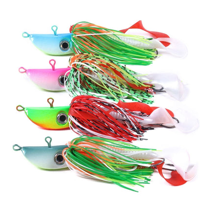 Hameçon plomb barbichette tête de poisson HENGJIA JIG, 20G, 40G, 60G, 80G, 100G, 120G, 150G