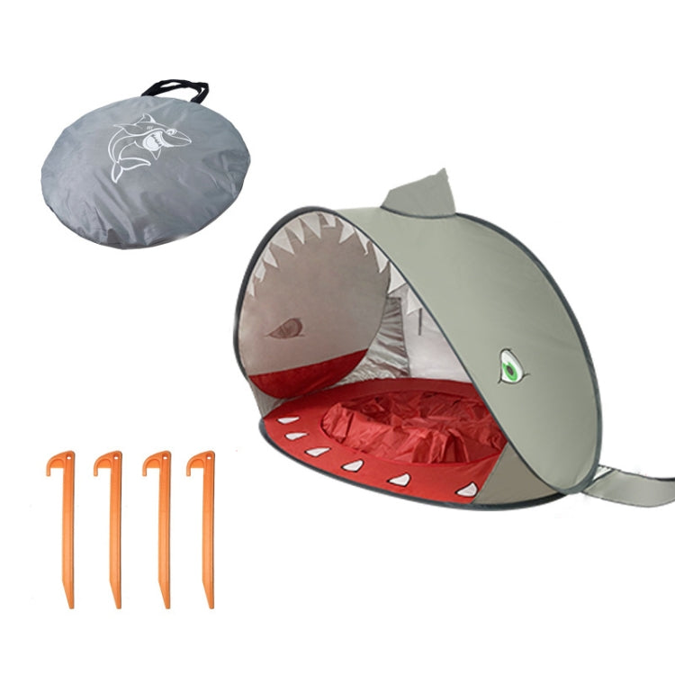 Baby Beach Tent With Pool Portable Foldable Sunshelter, Orange, Pink, Lake Green Stripe, Pink Stripe, Shark Gray, Shark Yellow, Whale Blue, Whale Pink