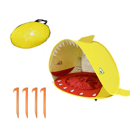 Baby Beach Tent With Pool Portable Foldable Sunshelter, Orange, Pink, Lake Green Stripe, Pink Stripe, Shark Gray, Shark Yellow, Whale Blue, Whale Pink