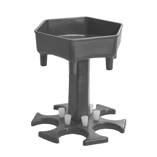 Distributeur de vin hexagonal 6 verres pour bar, gris + 6 verres transparents, bleu + 6 verres transparents, gris + 6 verres colorés, bleu + 6 verres colorés