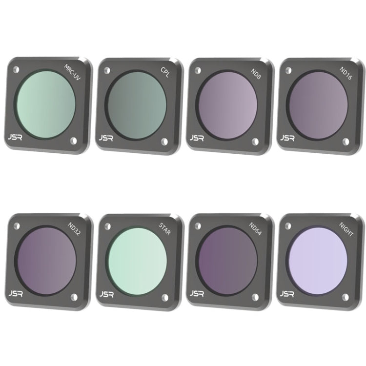 Filtres pour caméra d'action JUNESTAR pour DJI Action 2,Style :, CPL, ND4, ND8, ND16, ND32, ND64, ND1000, ND8PL, ND64PL, Macro 10X, Nuit, Étoile, CS-3IN1, CS-4in1, CS-4in1 (NDPL), CS-6IN1, CS-8in1