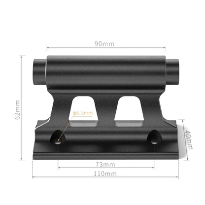Support de fourche avant fixe pour vélo CX-C08, support de fourche avant à dégagement rapide avec boucle d'axe, CX-C08 Rouge