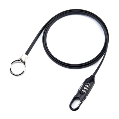 PL3001 Bicycle Mountain Bike Portable Anti-theft Password Cable Lock, Password Cable Lock(Black), Password Cable Lock(Red)