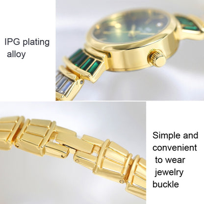 BS Bee Sister  FA1700 Diamond Inlaid Ladies Watch Symphony Wrist Watch, Golden Red, Silver -red, Golden Green, Silver Green