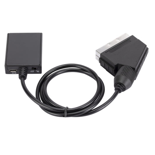 HDMI To Scart Converter 1080p HD Video Adapter, HDMI to SCART 1080P