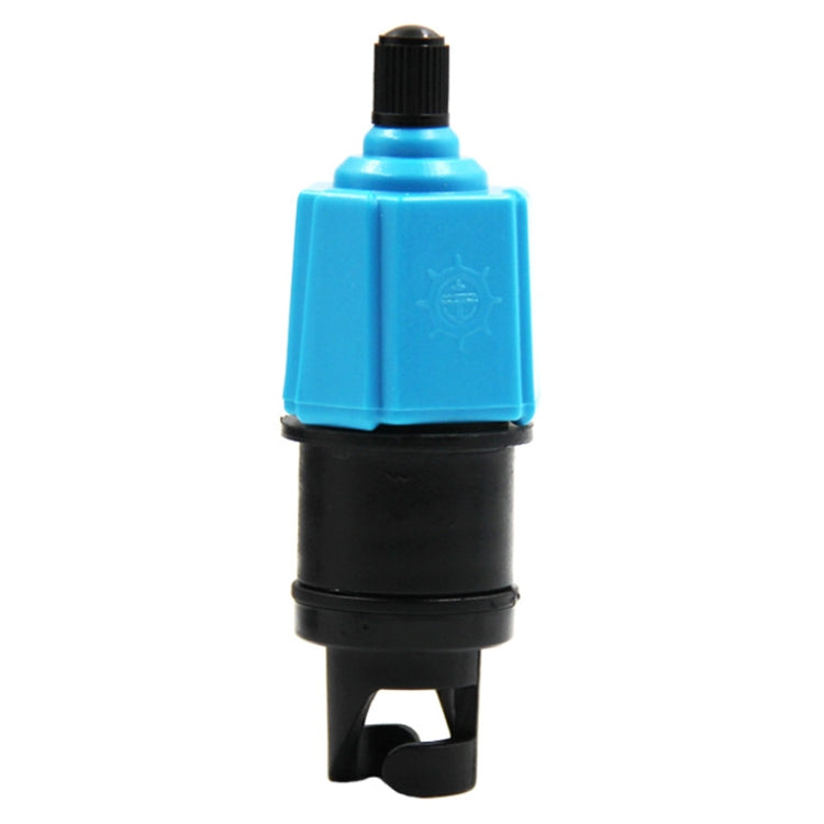 Pour adaptateur de valve de planche de surf kayak paddle, tête de conversion de pompe de voiture, bleu