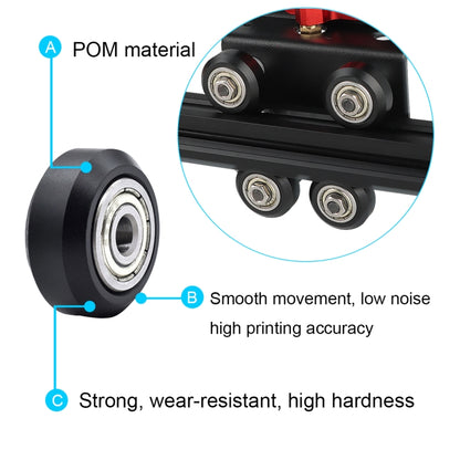3D Printer Extruder Retrofit Kit For Ender3/CR10, Style:, Single Board, Installation Board, Installation Board+Extrusion Machine