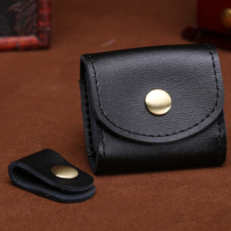 S122 Vintage Mini Leather Headphone Bag, Coffee, Wine Red, Black, Blue, Gray, Green