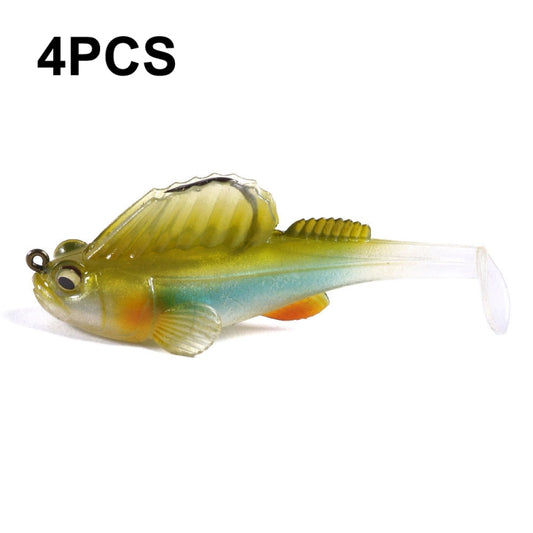 4 PCS HENGJIA SO062 Defense Bottom Tail 14g Jumping Fish Luya Soft Bait, SO062 7, SO062 8, SO062 9, SO062 10, SO062 1, SO062 2, SO062 3, SO062 4, SO062 5, SO062 6