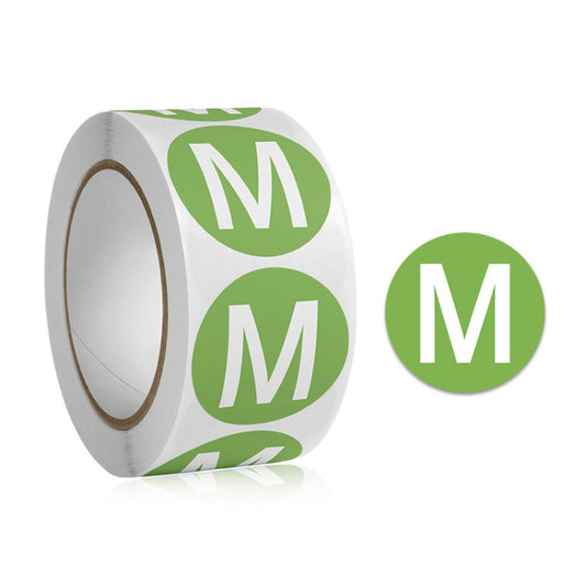 10 PCS Clothing Shoes & Hats Size Model Label Round Sticker, A-446, A-447, A-448, A-449, A-450, A-451, A-452, A-453, A-454, A-455, A-456, A-457, A-444, A-445