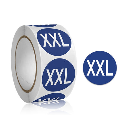 10 PCS Clothing Shoes & Hats Size Model Label Round Sticker, A-446, A-447, A-448, A-449, A-450, A-451, A-452, A-453, A-454, A-455, A-456, A-457, A-444, A-445
