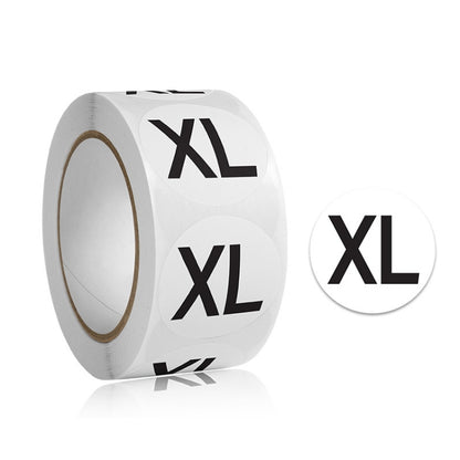 10 PCS Clothing Shoes & Hats Size Model Label Round Sticker, A-446, A-447, A-448, A-449, A-450, A-451, A-452, A-453, A-454, A-455, A-456, A-457, A-444, A-445