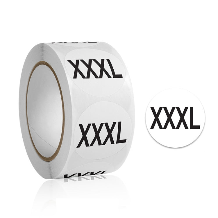 10 PCS Clothing Shoes & Hats Size Model Label Round Sticker, A-446, A-447, A-448, A-449, A-450, A-451, A-452, A-453, A-454, A-455, A-456, A-457, A-444, A-445