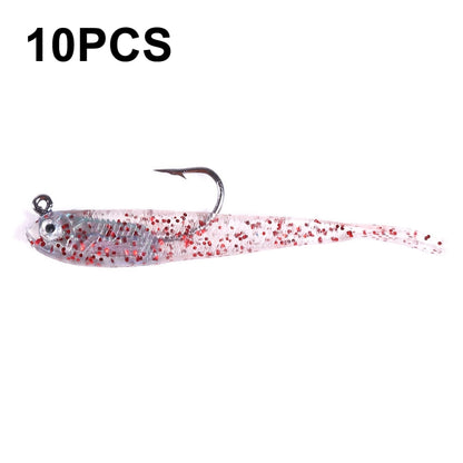 10 leurres souples HENGJIA 7cm 5g queue de fourche pour pêche en mer, 7cm 5g 3, 7cm 5g 4, 7cm 5g 5, 7cm 5g 1, 7cm 5g 2