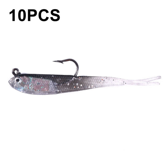 10 PCS HENGJIA 7cm 5g Fork Tail Pack Fish Sea Fishing Tools Luya Bait, 7cm 5g 3, 7cm 5g 4, 7cm 5g 5, 7cm 5g 1, 7cm 5g 2