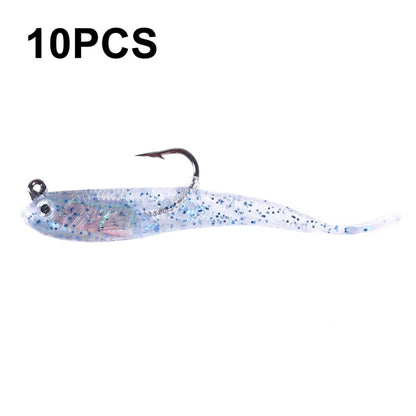 10 leurres souples HENGJIA 7cm 5g queue de fourche pour pêche en mer, 7cm 5g 3, 7cm 5g 4, 7cm 5g 5, 7cm 5g 1, 7cm 5g 2