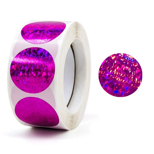 Gift Goods Decorative Color Stickers Envelope Self-adhesive Seal, 25mm